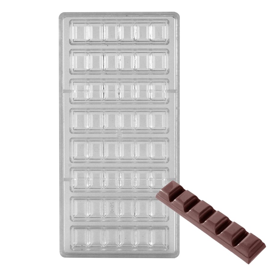 Square Chocolate Mould Candy Tray Jelly polycarbonate injection