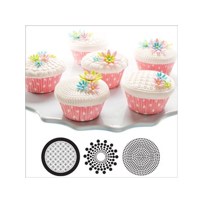 Cupcake Stencils & Push Molds