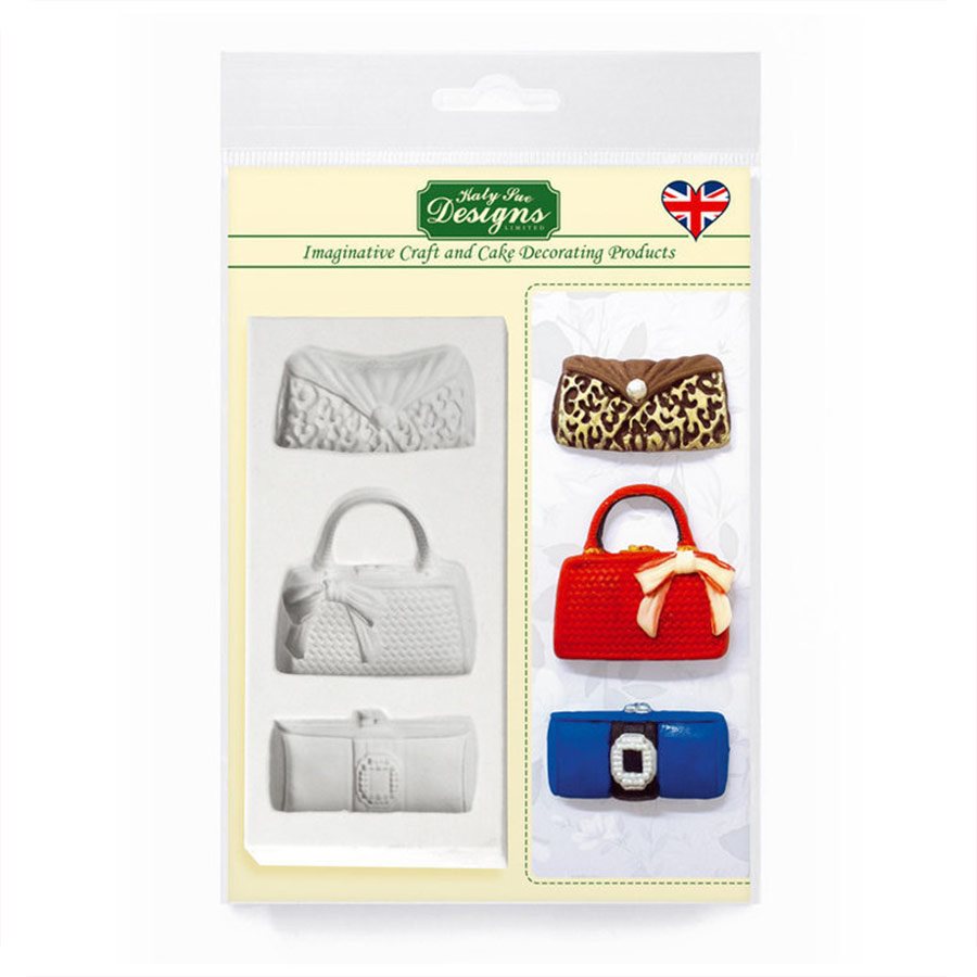Fashion Handbags Silicone Mold, 11 cavities