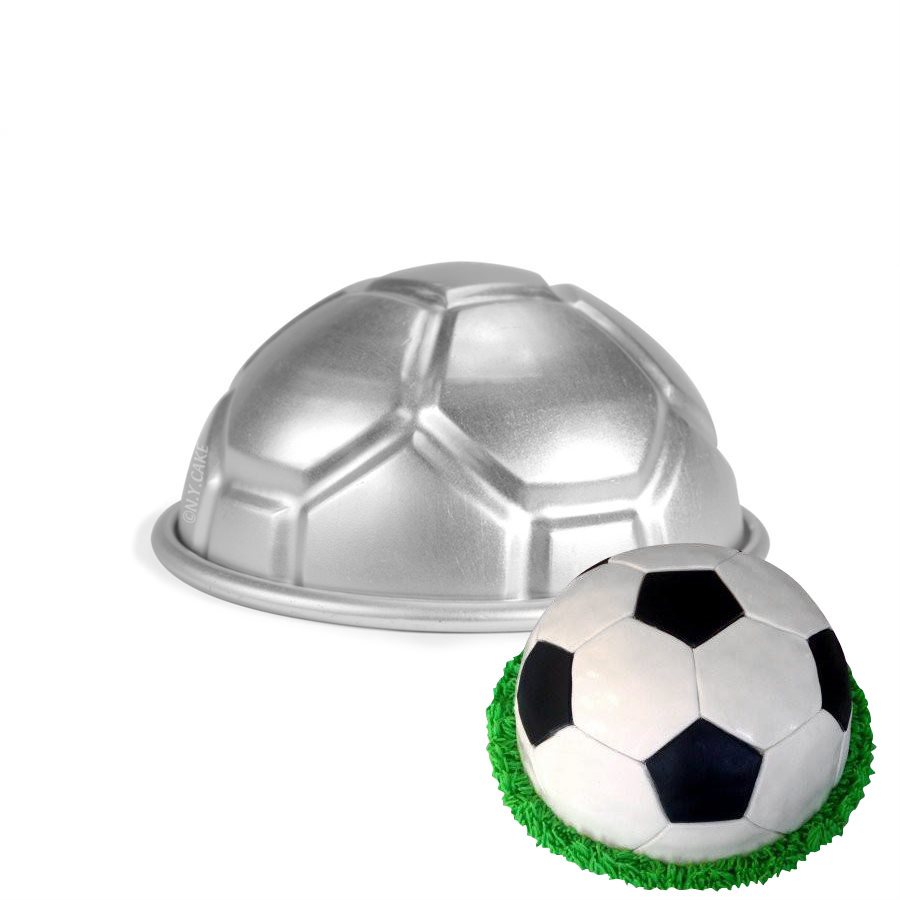 Soccer Ball Cake Pan 3 1 / 2 Inch