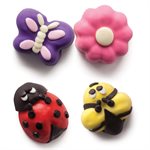 Mini Bee,Butterfly and Daisy Silicone Novelty Bakeware